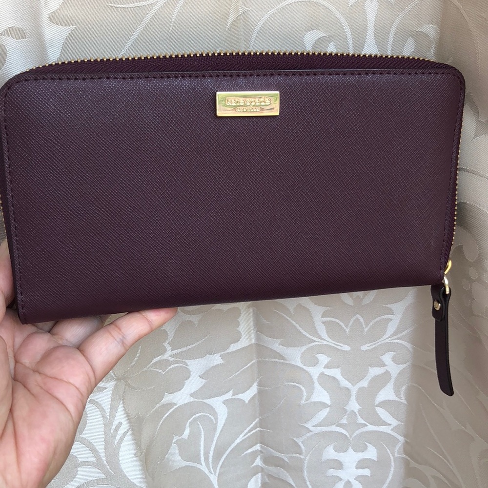 Kate Spade Burgundy wallet